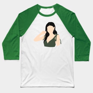 A woman without a face. Baseball T-Shirt